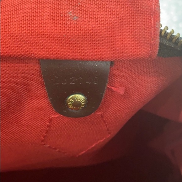 💯Authentic Louis Vuitton Speedy 35 Damier Ebene - Picture 9 of 16
